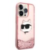 Karl Lagerfeld KLHCP14XLNCHCP iPhone 14 Pro Max 6,7 różowy/pink hardcase Glitter Choupette Head